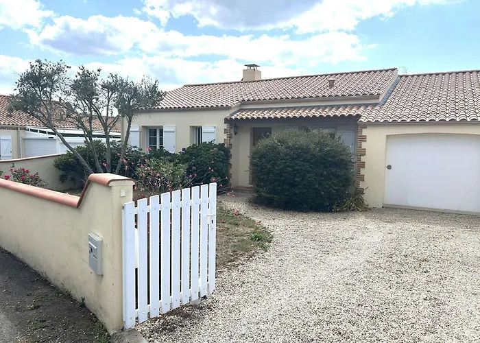 Hi000-c24 5 Pieces 8 Couchages Hilaire De Riez Villa *