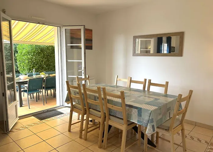 Hi000-c24 5 Pieces 8 Couchages Hilaire De Riez Villa Saint-Hilaire-de-Riez